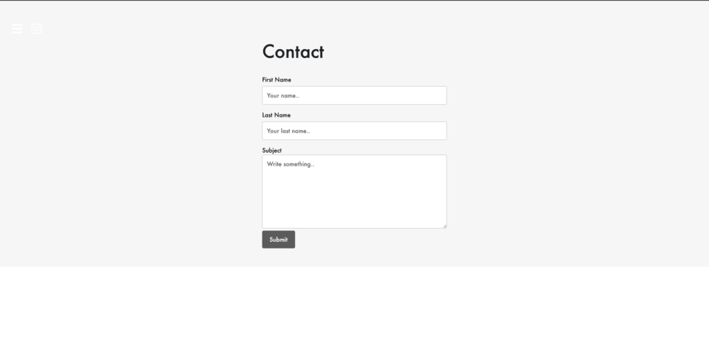 Customizing static page