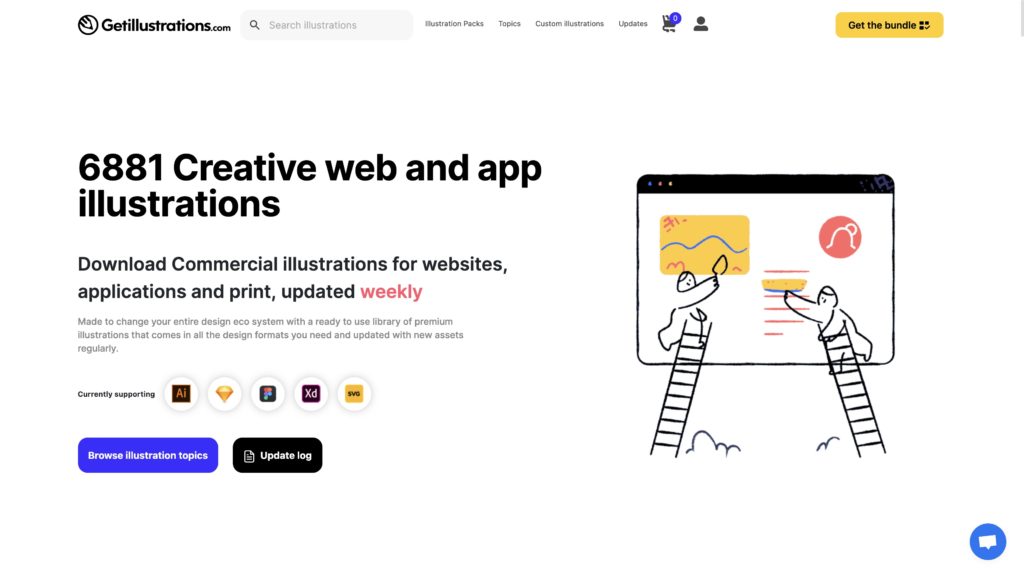 無料（フリー）で使える商用利用可能なイラスト素材サイト