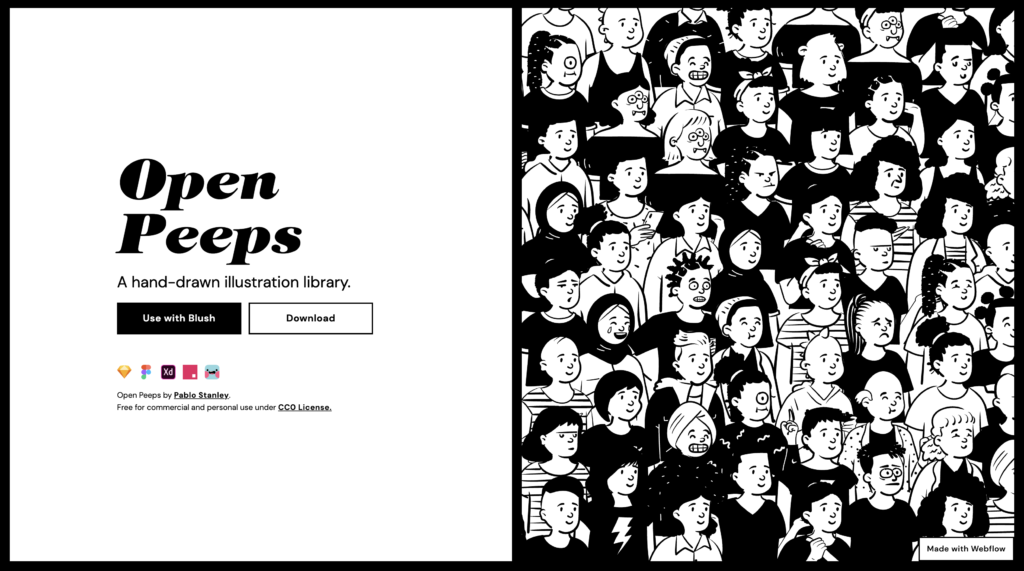 無料（フリー）で使える商用利用可能なイラスト素材サイト