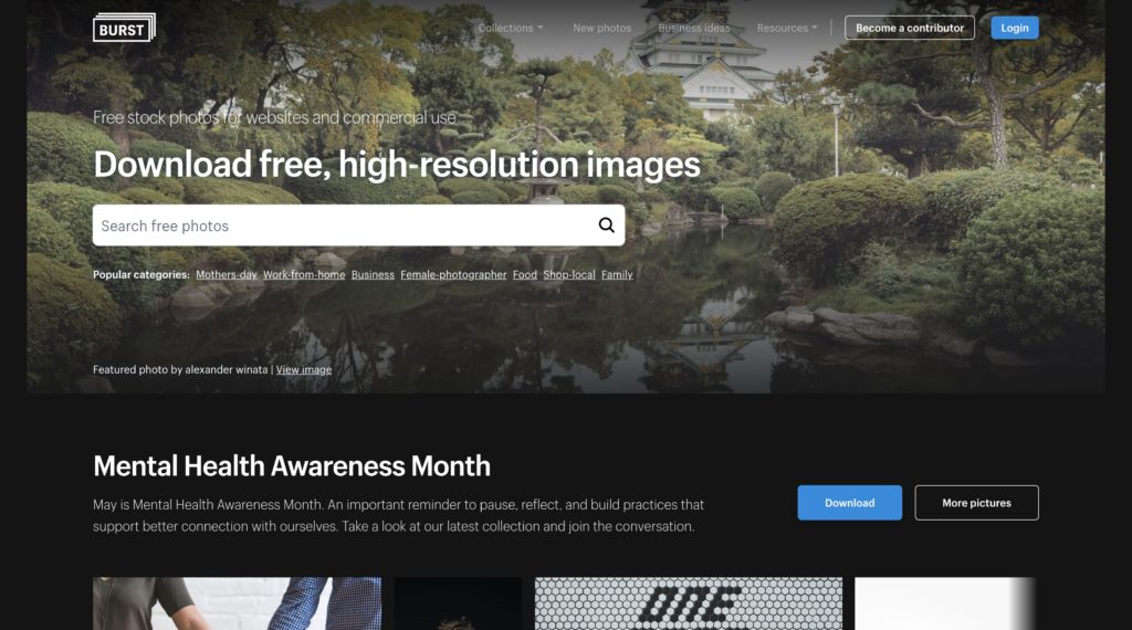 写真素材サイト